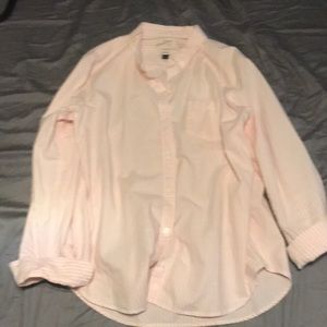 Women’s button up shirt.